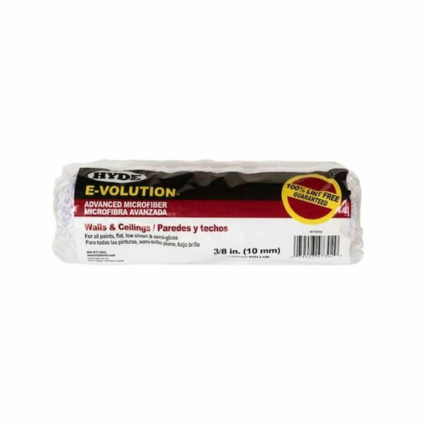 A Richard Tools 9 x 0.375 in. Hype Nap E-Volution Microfiber Roller Cover 47302